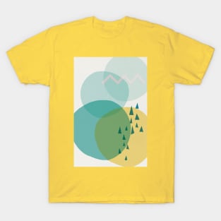 Modern Minimalist Abstract T-Shirt